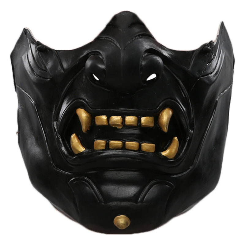 Ghost of Tsushima Latex Face Cover Halloween Cosplay Accessories