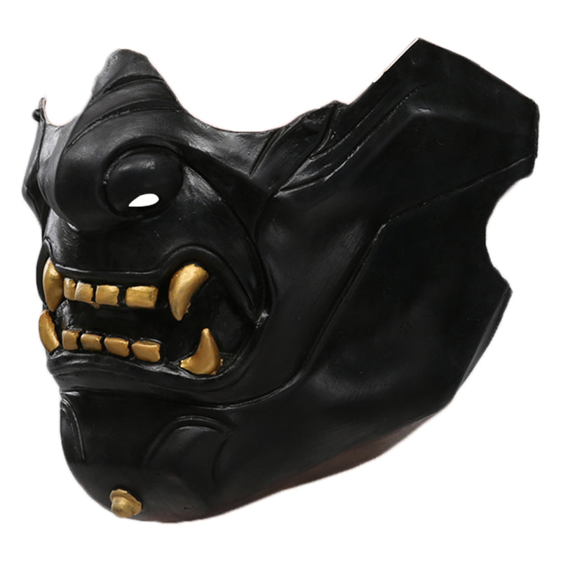 Ghost of Tsushima Latex Face Cover Halloween Cosplay Accessories