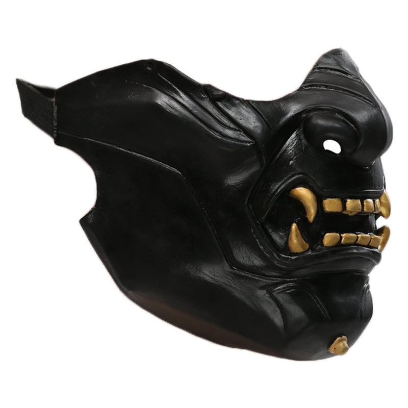 Ghost of Tsushima Latex Face Cover Halloween Cosplay Accessories