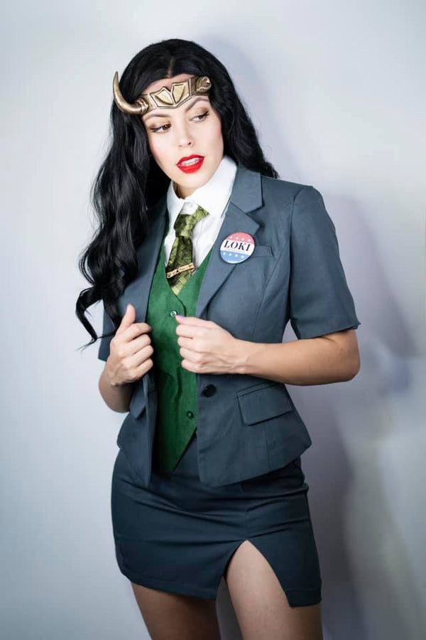 lady loki dress Marvel 2021 Loki Sylvie Lushton Lady Loki New Edition Halloween Party Cosplay Costume
