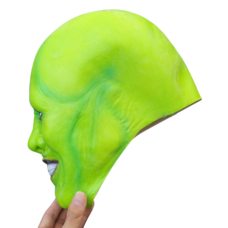 The Mask Jim Carrey Cosplay Costume Yelloween Uniform Hat Carnival Suit for  Men
