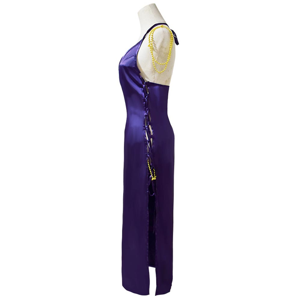 nami purple dress One Piece Nami Zou Island Purple Dress Cosplay Costume Gcosplay