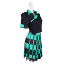 Green Cosplay Costume Dress Outfits Halloween Carnival Suit