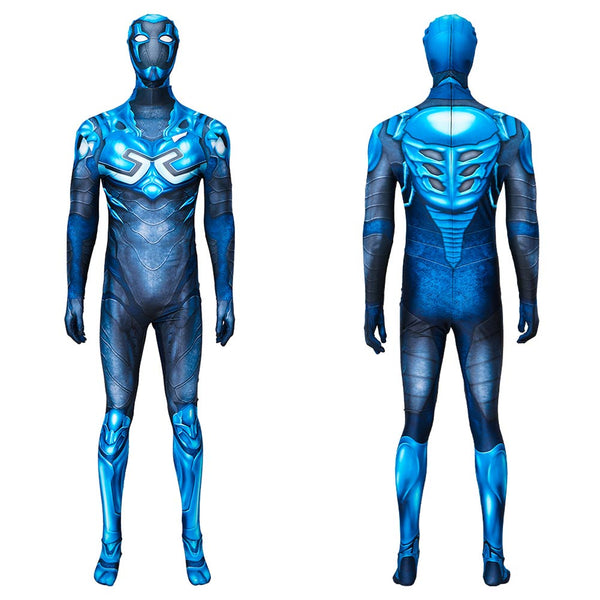 Blue Beetle Cosplay Costume Jumpsuit Outfits Halloween Carnival Party Suit