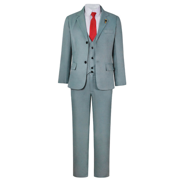 Forger Green Suit Cosplay Costume Outfits Halloween Carnival Suit