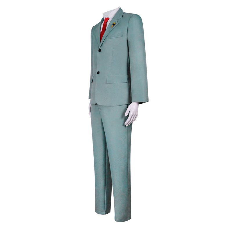 Forger Green Suit Cosplay Costume Outfits Halloween Carnival Suit