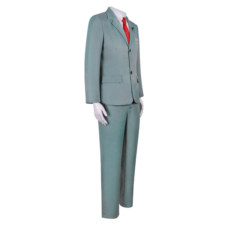 Forger Green Suit Cosplay Costume Outfits Halloween Carnival Suit