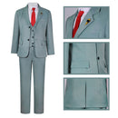 Forger Green Suit Cosplay Costume Outfits Halloween Carnival Suit