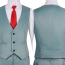 Forger Green Suit Cosplay Costume Outfits Halloween Carnival Suit