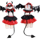 Date A Live Tokisaki Kurumi Nightmare Cosplay Costume Outfits Halloween Carnival Suit