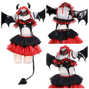 Date A Live Tokisaki Kurumi Nightmare Cosplay Costume Outfits Halloween Carnival Suit