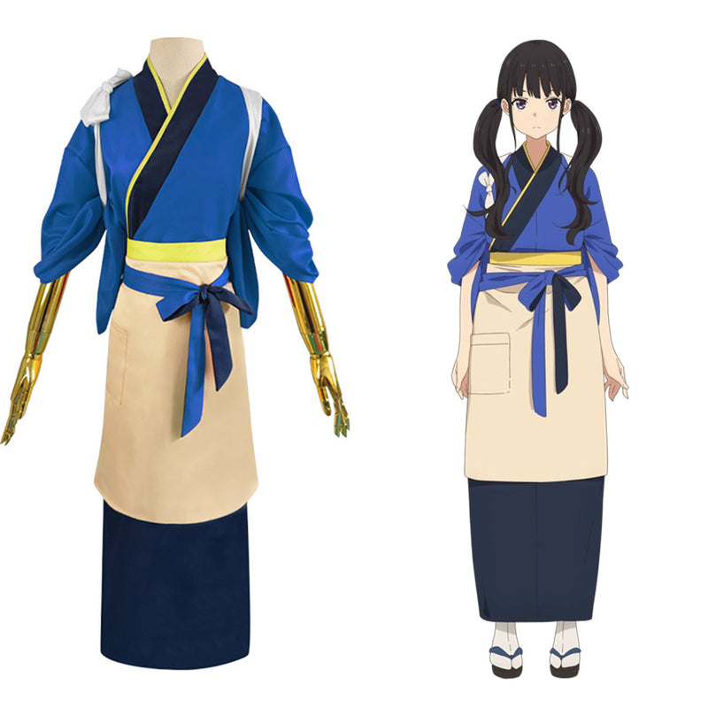 Lycoris Recoil Takina Inoue Kimono Cosplay Costume Outfits Halloween Carnival Suit