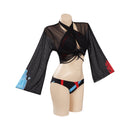 Todoroki Shoto Original Design Cosplay Bikini Top Shorts  Cloak Swimsuit
