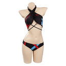 Todoroki Shoto Original Design Cosplay Bikini Top Shorts  Cloak Swimsuit