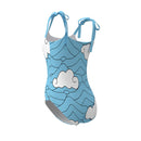 Blue Swimwear Cosplay Costume Swimsuit Outfits