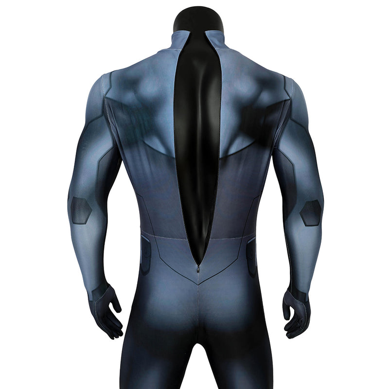 Batman Dick Grayson Nightwing Cosplay Costume Jumpsuit Outfits Halloween Carnival Suit