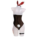 Genshin Impact Amber Cosplay Costume Bunny Girls Outfits Halloween Carnival Party Suit