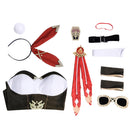 Genshin Impact Amber Cosplay Costume Bunny Girls Outfits Halloween Carnival Party Suit