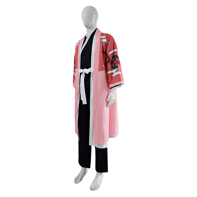 Kyoraku Shunsui Cosplay Costume Outfits Halloween Carnival Suit