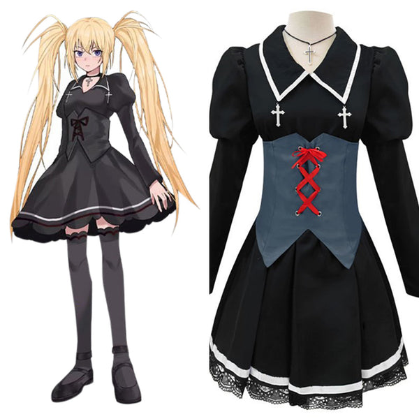 Novo shugo chara! tsukiyomi utau dark jewel cosplay traje preto plutônio  vestido trajes de halloween para roupas de anime feminino cos - AliExpress