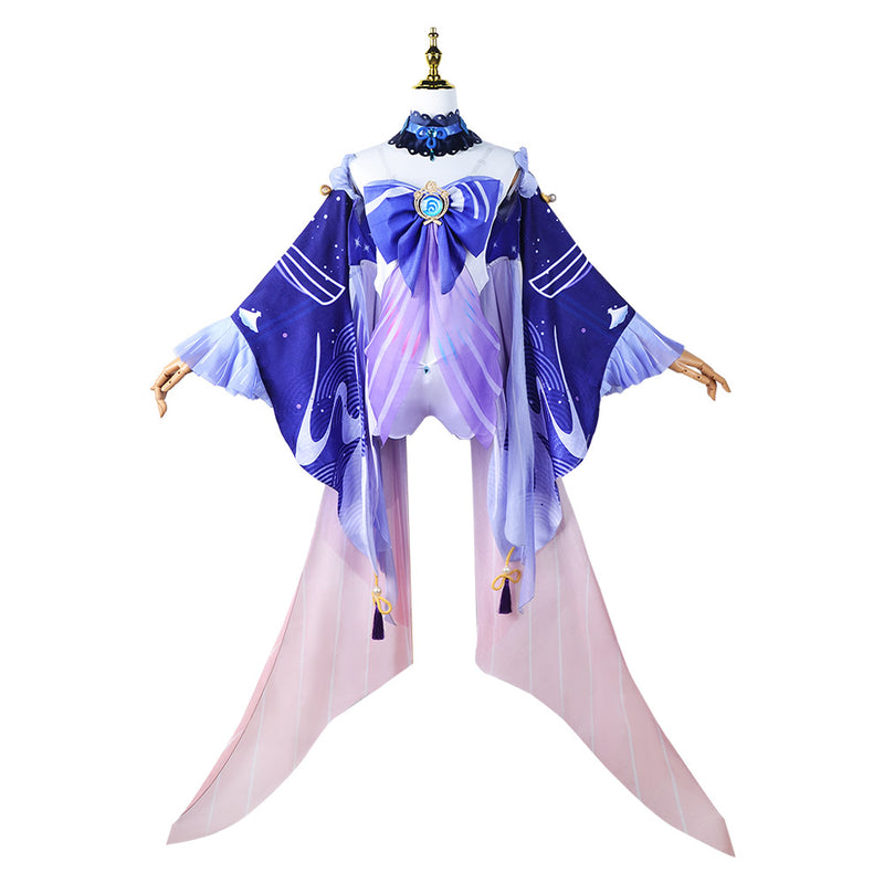 Genshin Impact Sangonomiya Kokomi Cosplay Costume Outfits Halloween Carnival Party Suit