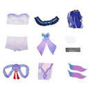 Genshin Impact Sangonomiya Kokomi Cosplay Costume Outfits Halloween Carnival Party Suit