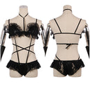 My Dress-Up Darling Kitagawa Marin Black Lobelia Cosplay Costume Outfits