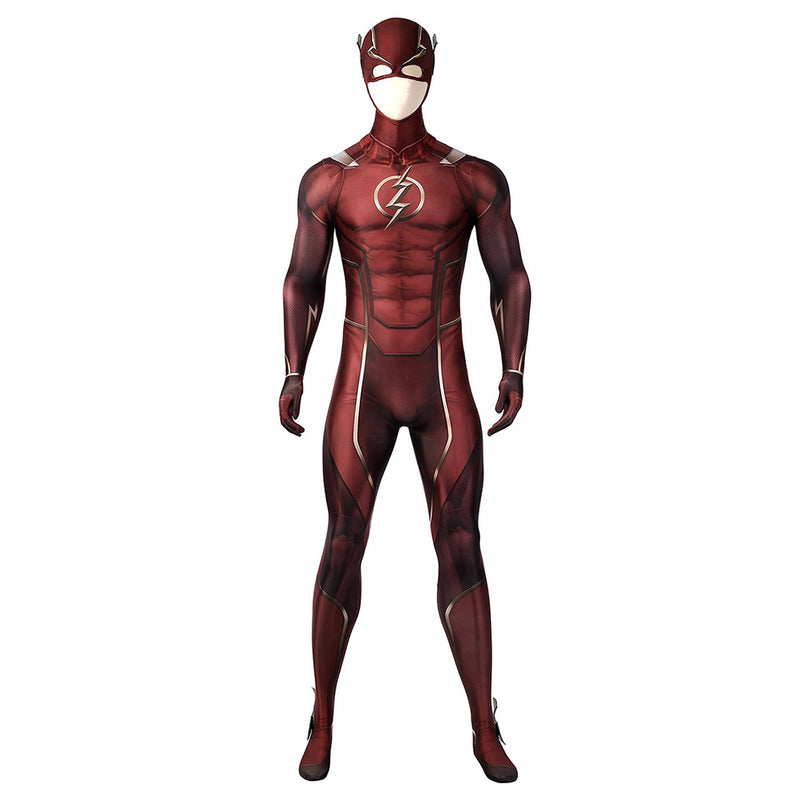 The Flash Cosplay Costume Jumpsuit Outfits Halloween Carnival Suit