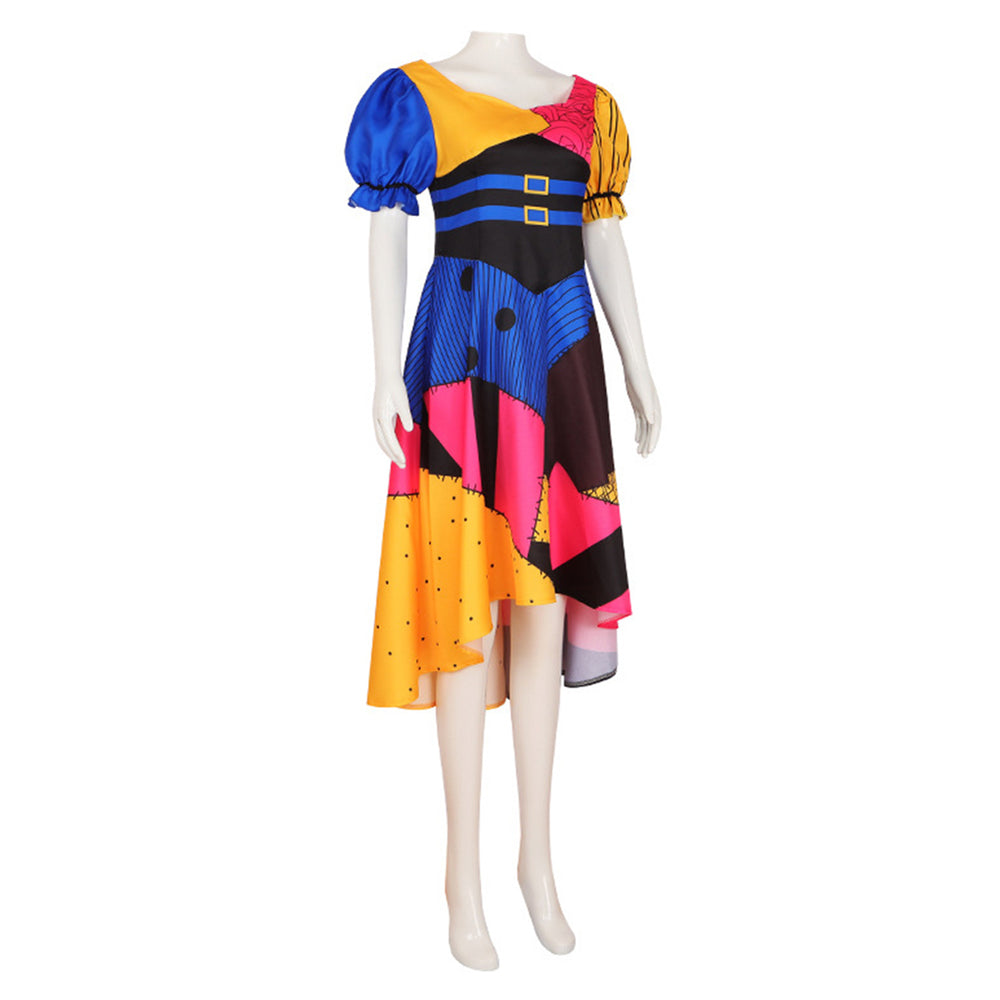 sally dress nightmare before christmas The Nightmare Before Christmas Sally Cosplay Costume Dress Outfits Halloween Carnival Suit