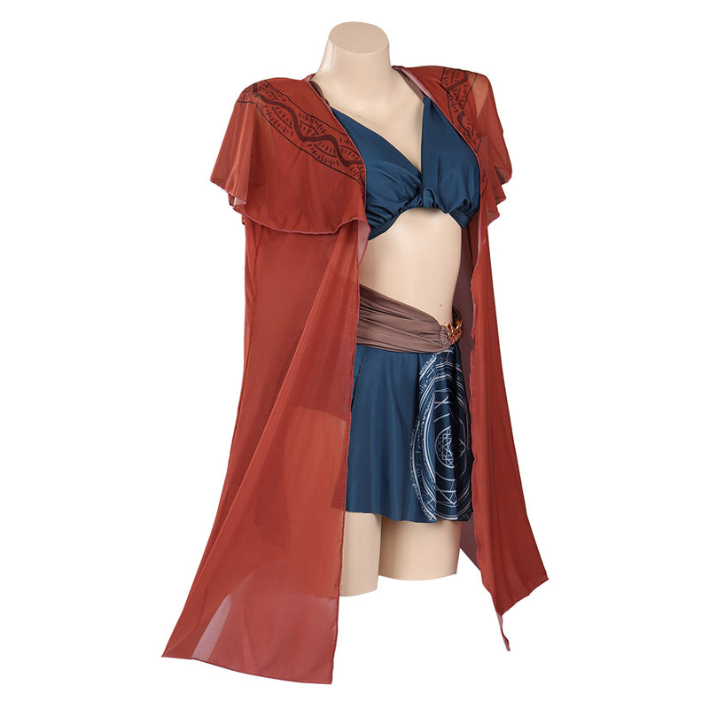 Doctor Strange Stephen Strange Original Design Swimsuit Cosplay Costume Sexy Swimwear Cloak Outfits