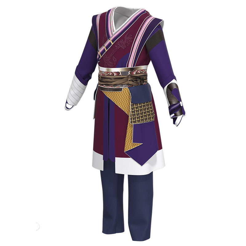 Kids Children Doctor Strange in the Multiverse of Madness Wong Cosplay Costume Outfits