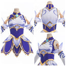 LoL Luxanna Cosplay Costume Accessories Full Set Outfits Halloween Carnival Suit