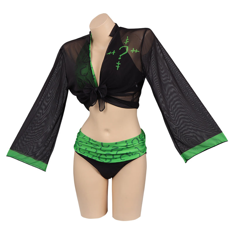 The Batman 2022-Riddler Original Design Cosplay Costume Swimwear Cloak Outfits -cossky®