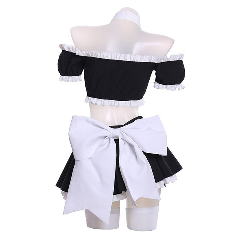 DATE A LIVE  Nia Honjou Maid Cosplay Costume Dress Outfits Halloween Carnival Suit