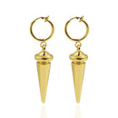 Cosplay Yor Forger Earrings Cosplay Gold Ear Clip Prop Accessories