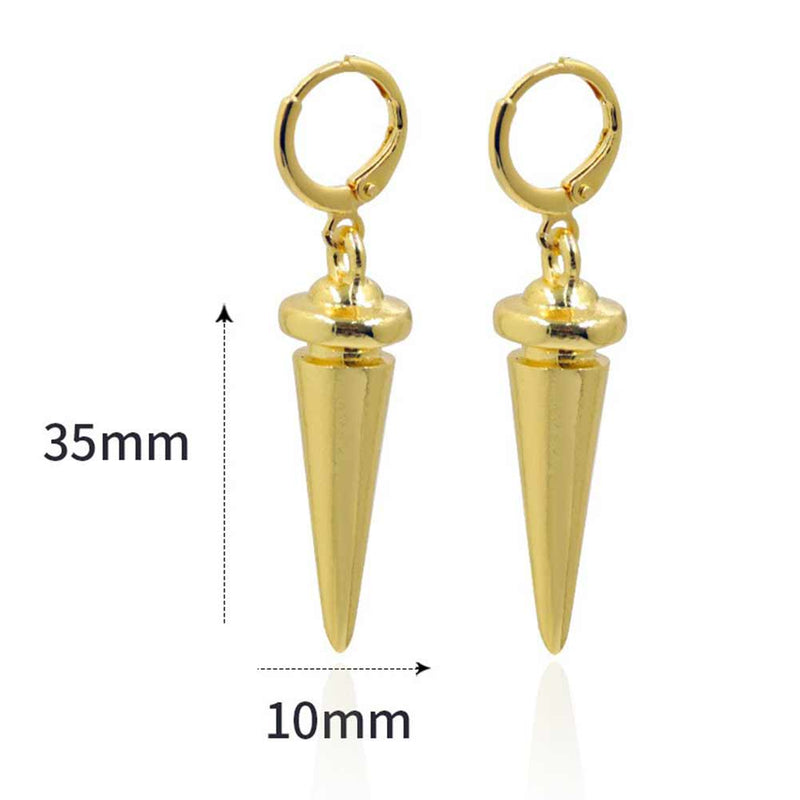 Anime Cosplay Yor Forger Earrings Cosplay Gold Ear Clip Prop Accessories