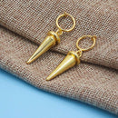 Cosplay Yor Forger Earrings Cosplay Gold Ear Clip Prop Accessories