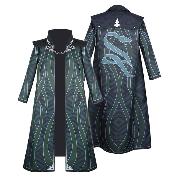 Hogwarts Legacy Salazar Slytherin Cosplay Costume Outfits Halloween Carnival Party Suit
