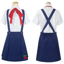 Monogatari Series Mayoi Hachikuji Uniform Outfits Halloween Carnival Suit Cosplay Costume
