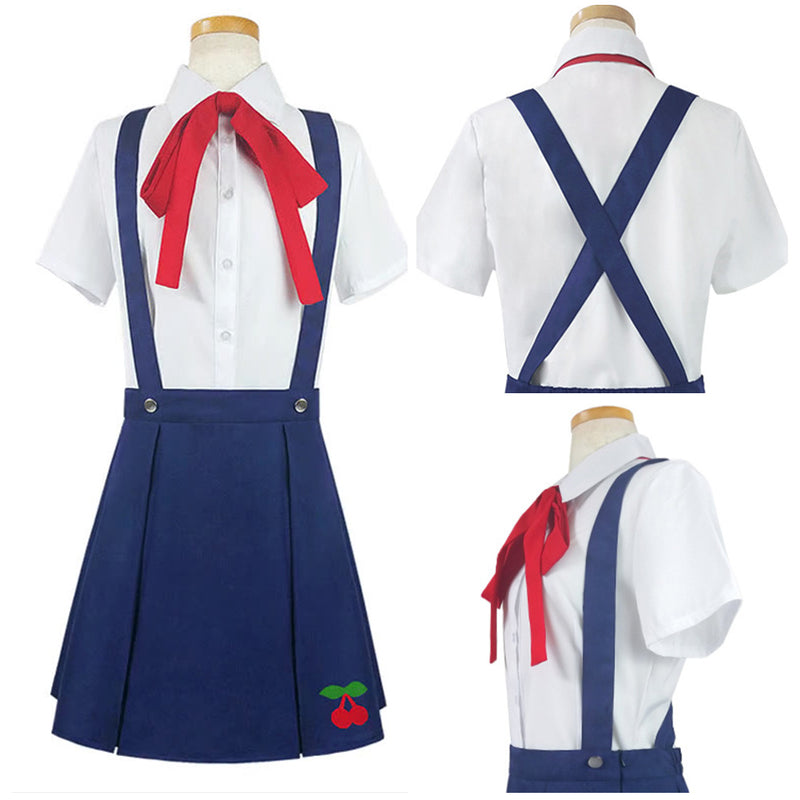 Monogatari Series Mayoi Hachikuji Uniform Outfits Halloween Carnival Suit Cosplay Costume