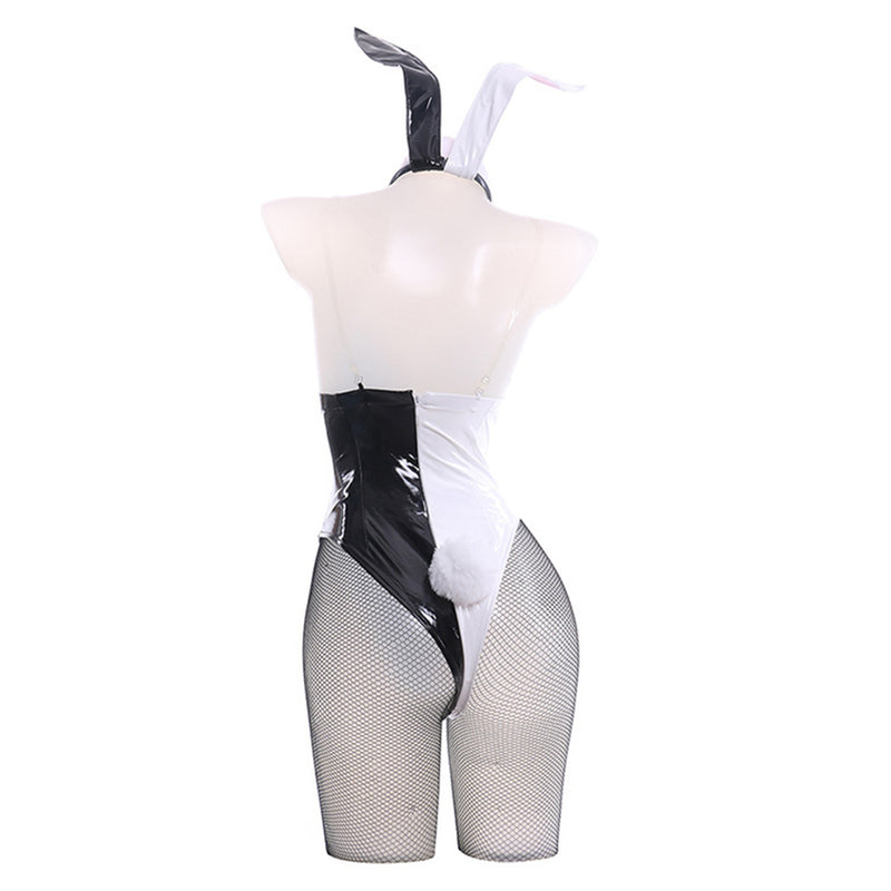 Adult Danganronpa Junko Enoshima Cosplay Costume Bunny Girls Jumpsuit Halloween Carnival Suit