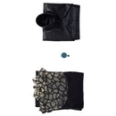 The Witcher Yennefer Party Black Long Dress Cosplay Costume