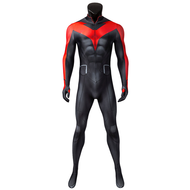 Teen Titans: The Judas Contract Dick Grayson Nightwing Cosplay Costume Jumpsuit Outfits