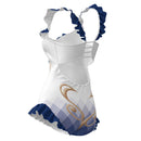 Genshin Impact Ganyu Swimsuit Cosplay Costume Halloween Carnival Suit