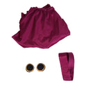 Anya Forger Cosplay Costume Rose Red Dress Accessories Outfits