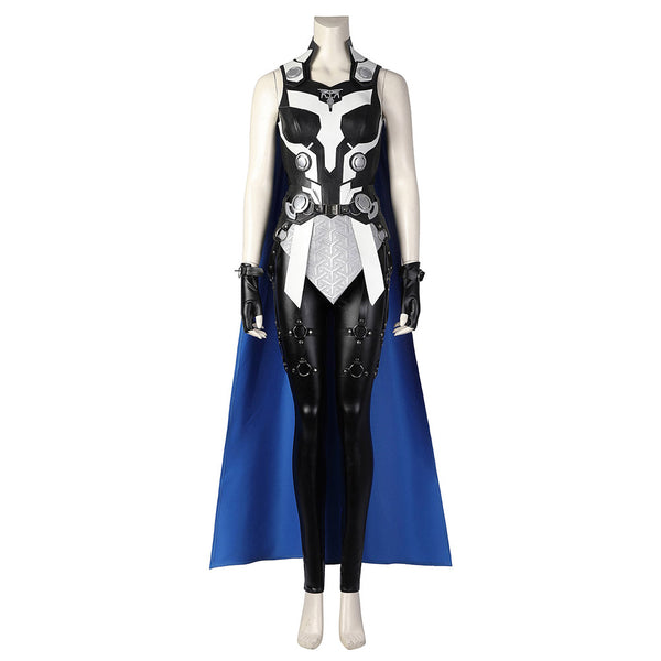 Thor: Love and Thunder (2022) Valkyrie Cosplay Costume Vest Pants Cloak Outfits Halloween Carnival Suit