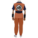 Son Goku Kids Children Orange Outfits Full Set Halloween Carnival Suit Cosplay Costume