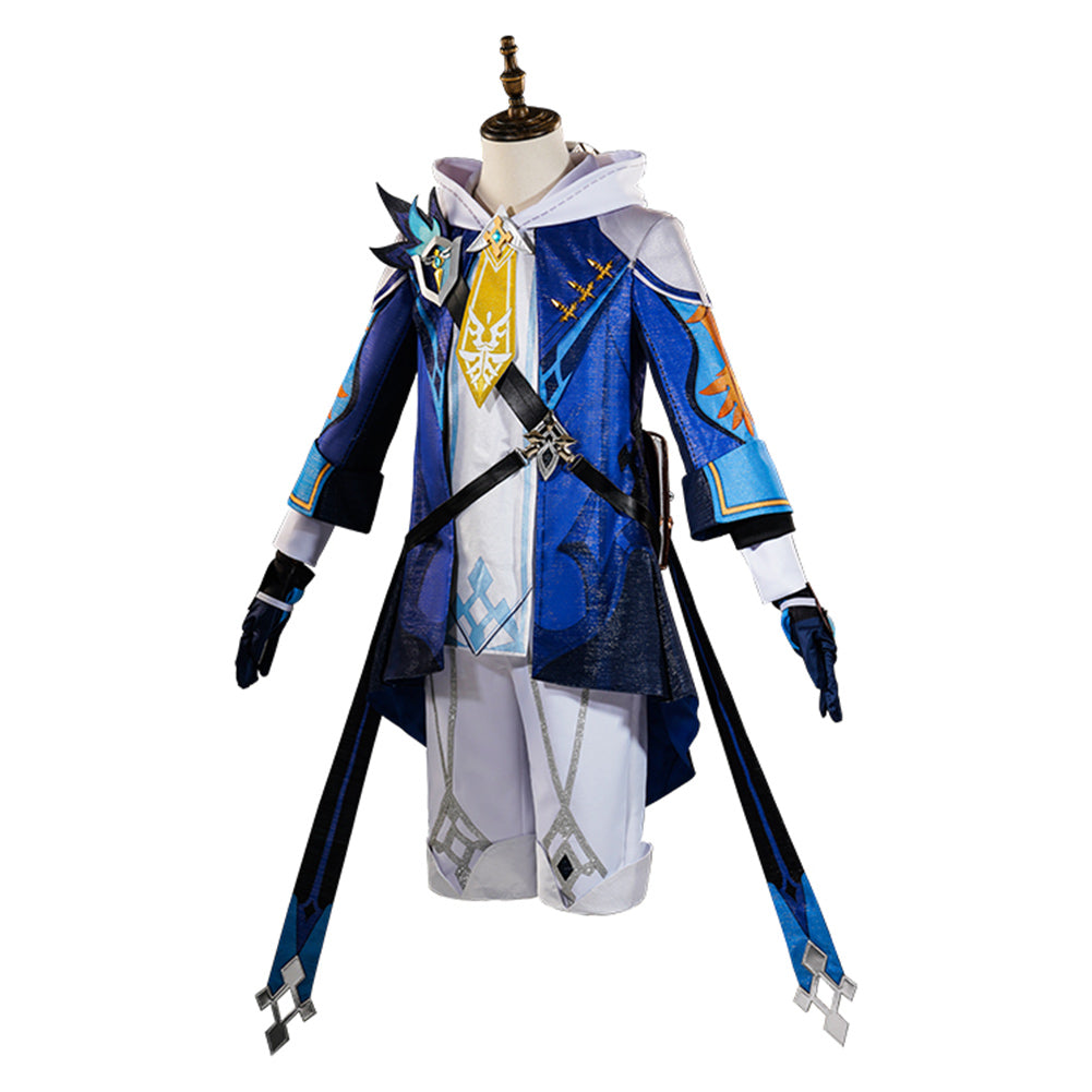 Genshin Impact Mika Codplay Costume Outfits Halloween Carnival Suit