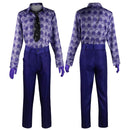 The Dark Knight Joker Cosplay Costume Outfits Halloween Carnival Suit