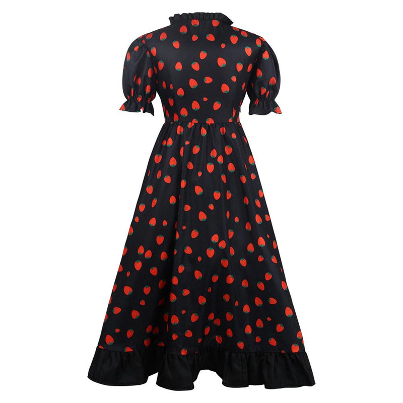 Anya Forger Cosplay Costume Strawberry Dress Outfits